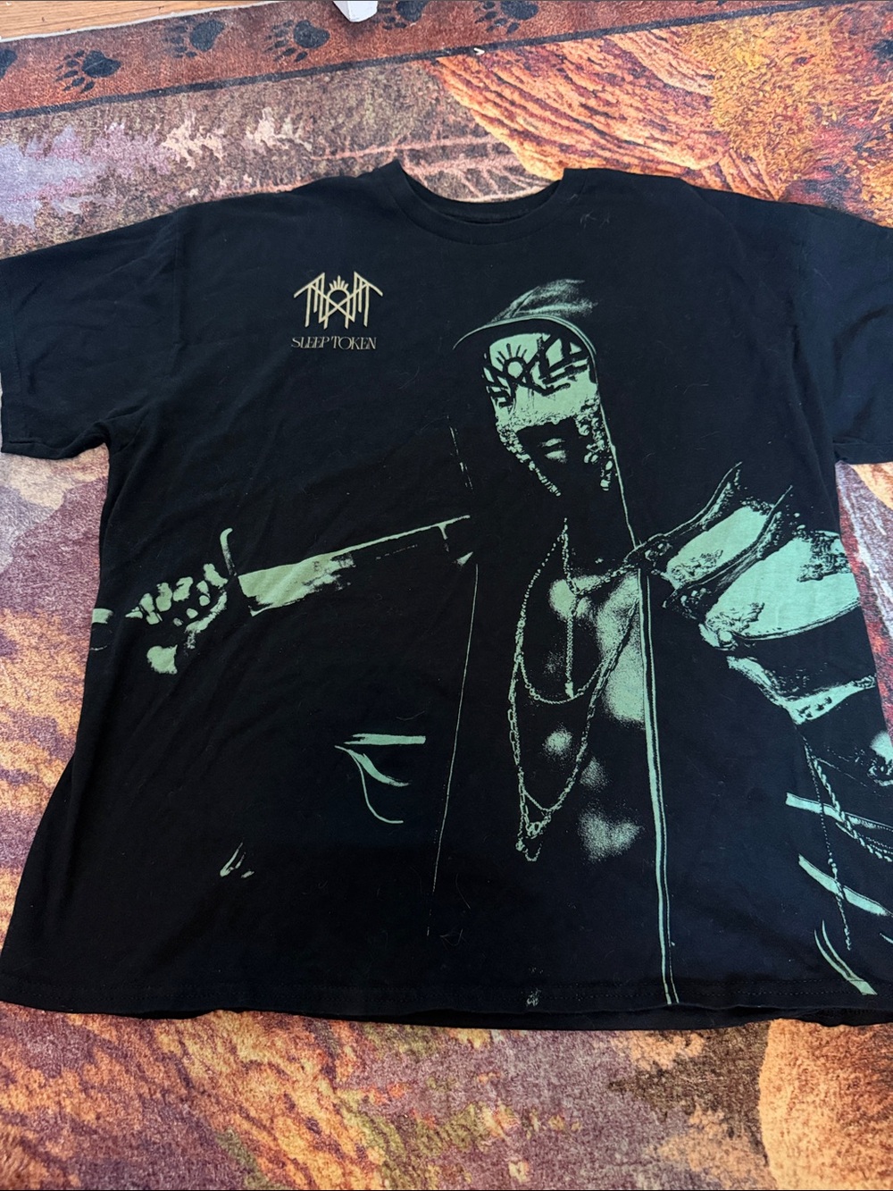 Sleeptoken Band Tee Men’s Black Short Sleeve Graphic Tee size XXL